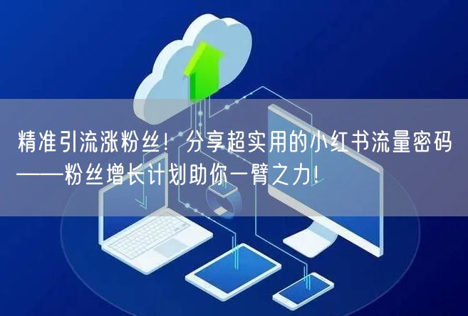 精准引流涨粉丝!分享超实用的小红书流量密码——粉丝增长计划助你一臂之力!