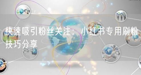 快速吸引粉丝关注:小红书专用刷粉技巧分享